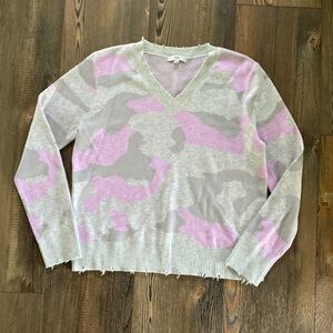 V- neck women’s long sleeve sweater.  Size Small- excellent condition